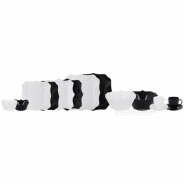 купити Столовий сервіс Luminarc Authentic Black & White P4677 (38 предметів) Столовий сервіс Luminarc Authentic Black & White P4677 (38 предметів)