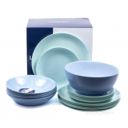 Столовый сервис Luminarc Diwali Light Turquoise&Blue P4359 (19 предметов)