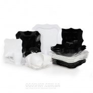 купити Столовий сервіз Luminarc Authentic Black & White E6199 (30 предметів) Столовий сервіз Luminarc Authentic Black & White E6199 (30 предметів)
