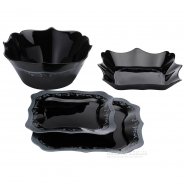 Столовий сервіз Luminarc Authentic Silver Black H8408 (19 предметів)