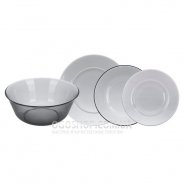 Столовый сервиз Luminarc Directoire Graphite N5240 (19 предметов)