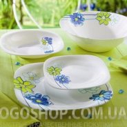 купить Столовый сервиз Luminarc Fresh Garden Blue H8640 (19 предметов) Столовый сервиз Luminarc Fresh Garden Blue H8640 (19 предметов)