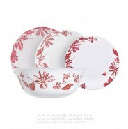 купить Столовый сервиз Luminarc Romancia Red H2417 (19 предметов) Столовый сервиз Luminarc Romancia Red H2417 (19 предметов)