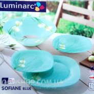 Столовий сервіз Luminarc Sofiane Blue J7795 (19 предметів)