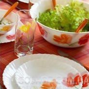 Столовий сервіз Luminarc Flowerly C6139 (19 предметів)