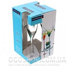 Набір келихів для шампанського Luminarc Drip Chlorophyl C9259