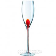 купити Набір келихів для шампанського Luminarc Drip Red C9260 Набір келихів для шампанського Luminarc Drip Red C9260