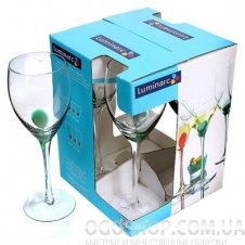Набір келихів для вина Luminarc Drip Chlorophyl C9511