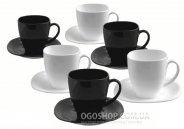 купить Чайный сервиз Luminarc Carine Black/White D2371 Чайный сервиз Luminarc Carine Black/White D2371