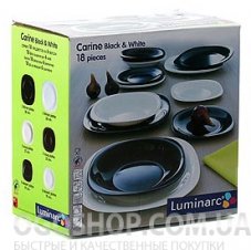Столовий сервіз Luminarc Carine Classique D2379 (18 предметів)