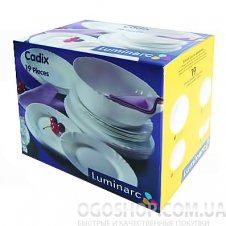 Столовий сервіз Luminarc Cadix D6613 (19 предметів)