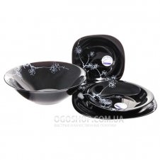 Столовий сервіз Luminarc Ming White Noir G4092 (19 предметів)