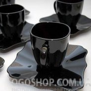 купити Чайний сервіз Luminarc Authentic Black E4958 Чайний сервіз Luminarc Authentic Black E4958
