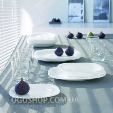 Столовий сервіз Luminarc Carine White E6344 (19 предметів)