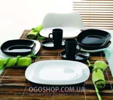Чайний сервіз Luminarc Sweet Line Black E8001
