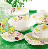 Столовий сервіз Luminarc Crazy Flower E8047 (19 предметів)