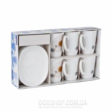 Чайный сервиз Luminarc Sequins White E8064