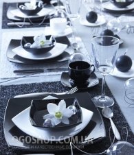 Чайний сервіз Luminarc Quadrato Black E8848