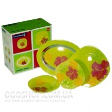 Столовый сервиз Luminarc Carine Hibiscus E9310 (19 предметов)