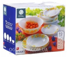 Столовий сервіз Luminarc Cecilia G0653 (19 предметів)