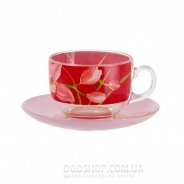 купить Чайный сервиз Luminarc Red Orchis G0670 Чайный сервиз Luminarc Red Orchis G0670