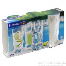 Набір склянок високих Luminarc Icy G2764 / 1 (400 мл)