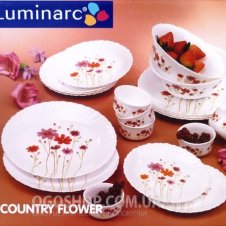 Столовий сервіз Luminarc Country Flower G4029 (19 + 6 предметів)