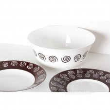 Столовий сервіз Luminarc Sirocco Brown G4134 (18 предметів)