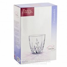 Набір склянок низьких Cristal D`Arcues Diamax Cassandra G5074