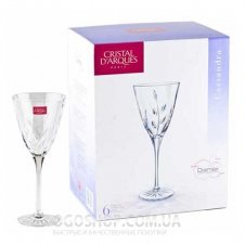 Набір келихів для вина Cristal D`Arcues Diamax Cassandra G5634