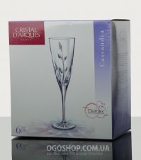Набір келихів для шампанського Cristal D`Arcues Diamax Cassandra G5748