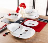 купить Столовый сервиз Luminarc Kyoko White G6897 (19 предметов) Столовый сервиз Luminarc Kyoko White G6897 (19 предметов)