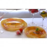 Столовий сервіз Luminarc Snow Flakes Orange G8262 (19 предметів)