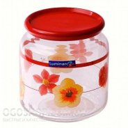 купити Банку для сипучих Luminarc Rondo Poeme Rose G8484 Банку для сипучих Luminarc Rondo Poeme Rose G8484