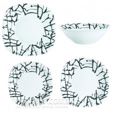 Столовый сервиз Luminarc Dripping White G9656 (19 предметов)