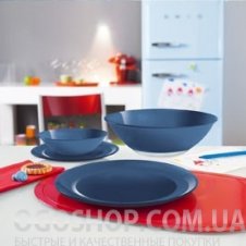 Столовый сервиз Luminarc Arty Blue H0053 (19 предметов)