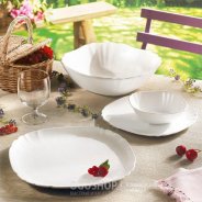 купить Столовый сервиз Luminarc Lotusia White H1792 (19 предметов) Столовый сервиз Luminarc Lotusia White H1792 (19 предметов)