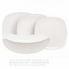 Столовый сервиз Luminarc Lotusia White H1792 (19 предметов)