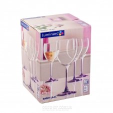 Набір келихів для вина Luminarc Sweet Lilac H2309