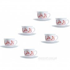 Чайний сервіз Luminarc Alcove Red H2460