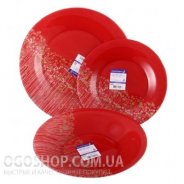 купить Столовый сервиз Luminarc Flowerfield Red H2489 (19 предметов) Столовый сервиз Luminarc Flowerfield Red H2489 (19 предметов)