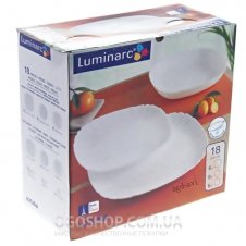 Столовый сервиз Luminarc Lotusia White H3527 (18 предметов)