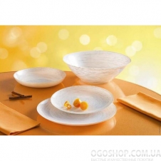 Тарілка обідня Luminarc Stonemania White H3541 (25 см)