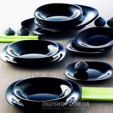 Тарілка обідня Luminarc Carine Black H3666