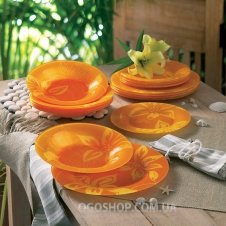 Тарелка суповая Luminarc Lily Flower H4265