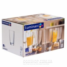 Набір склянок високих Luminarc Monaco H5123 / 1 (250 мл)