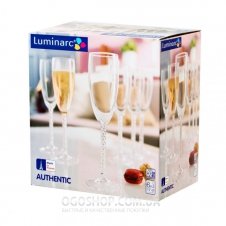 Набір келихів для шампанського Luminarc Authentic Transp H5653 (170 ml)