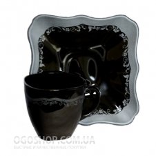 Чайний сервіз Authentic Silver Black H8407