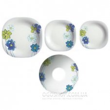 Столовий сервіз Luminarc Fresh Garden Blue H8640 (19 предметів)