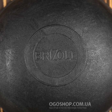 Сковорода ВОК чавунна Brizoll HW18 (18 см)